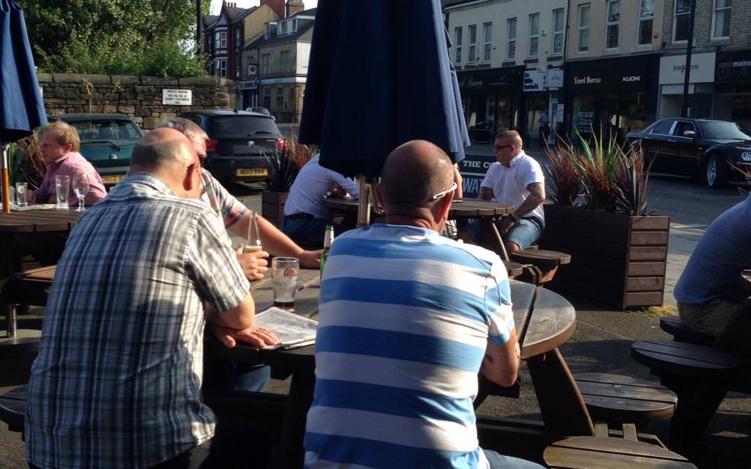 Drink outside at the County